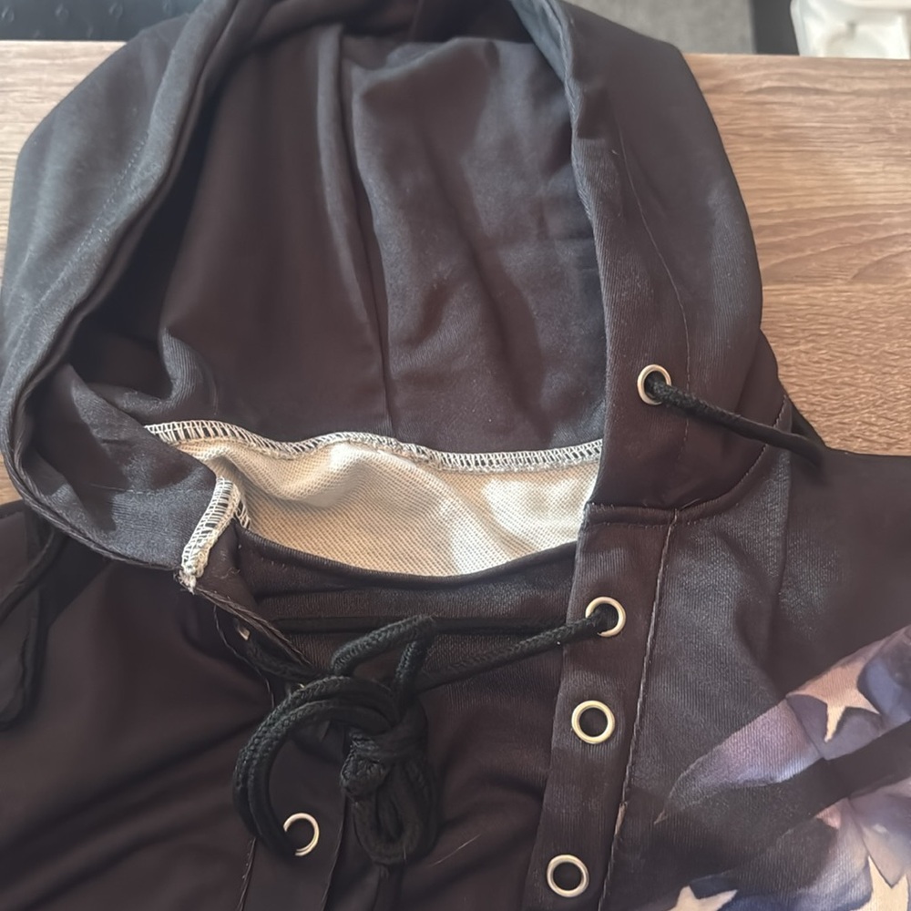 Drawstring Hoodie - Picture 3 of 4